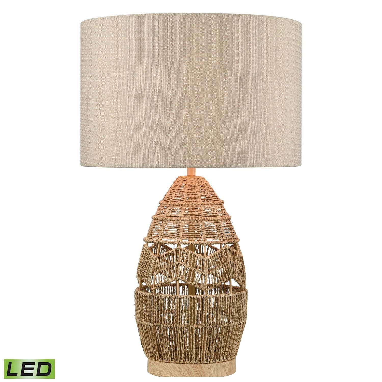 ELK Home - D4553-LED - LED Table Lamp - Husk - Natural