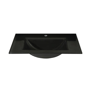 ELK Home - GST61MBK - Rectangular Bowl - Glass Vanity Top - Black