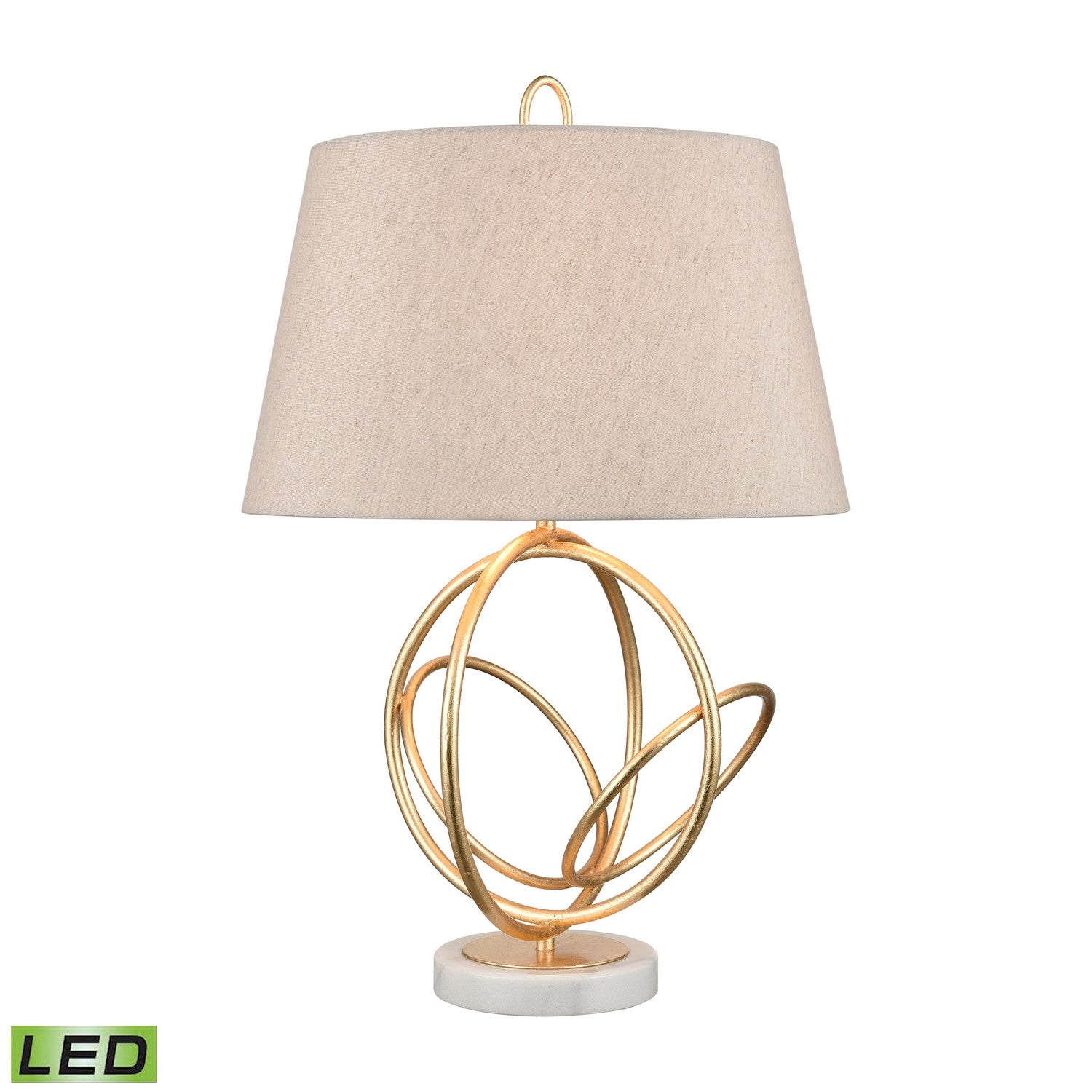 ELK Home - H0019-7986-LED - LED Table Lamp - Morely - Gold Leaf