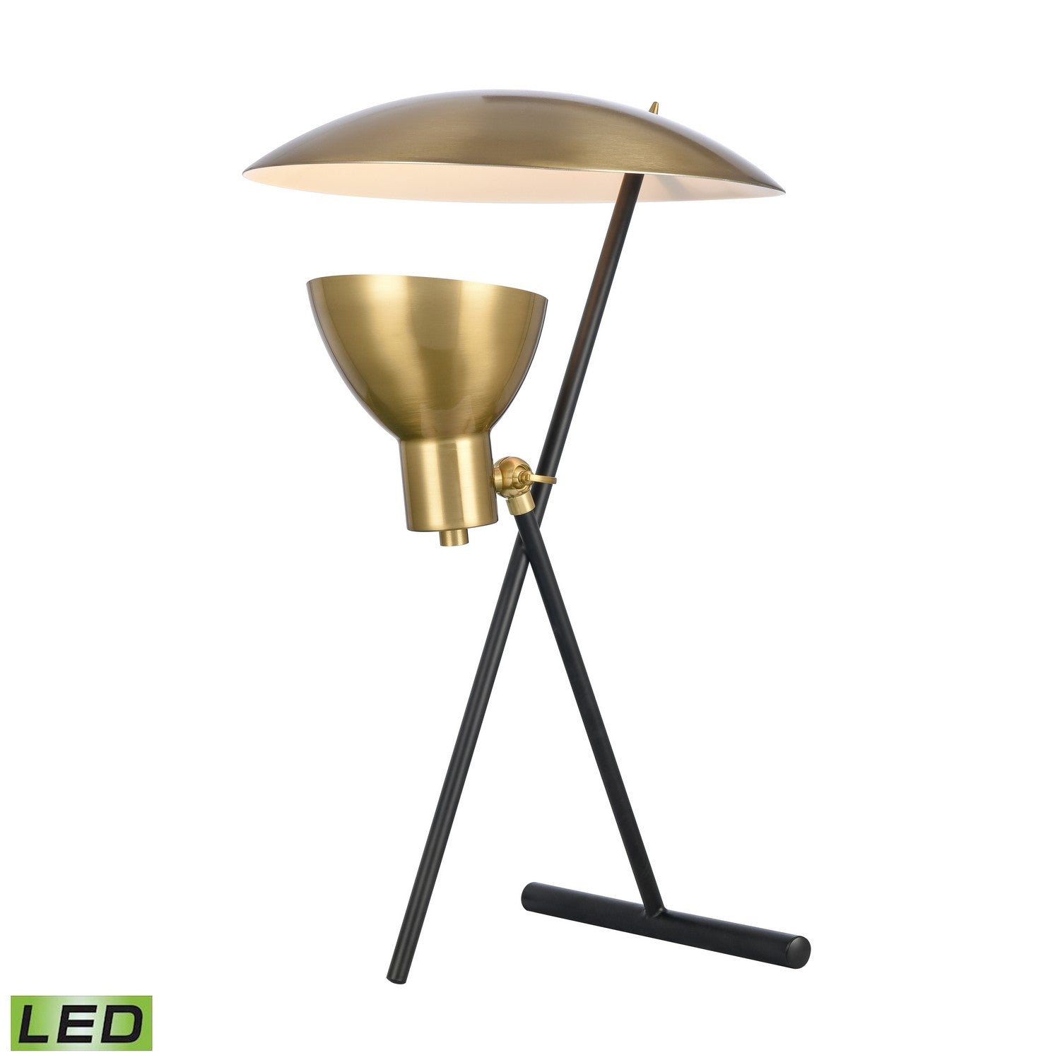 ELK Home - H0019-9511-LED - LED Table Lamp - Wyman Square - Satin Gold