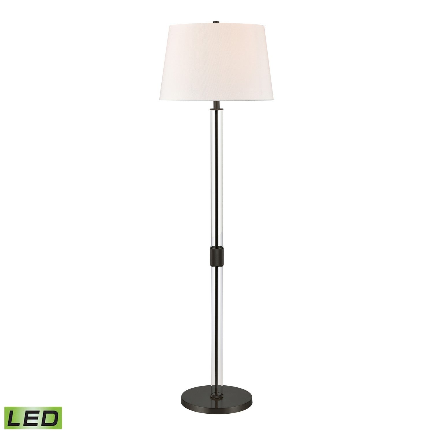 ELK Home - H0019-9569B-LED - LED Floor Lamp - Roseden Court - Clear