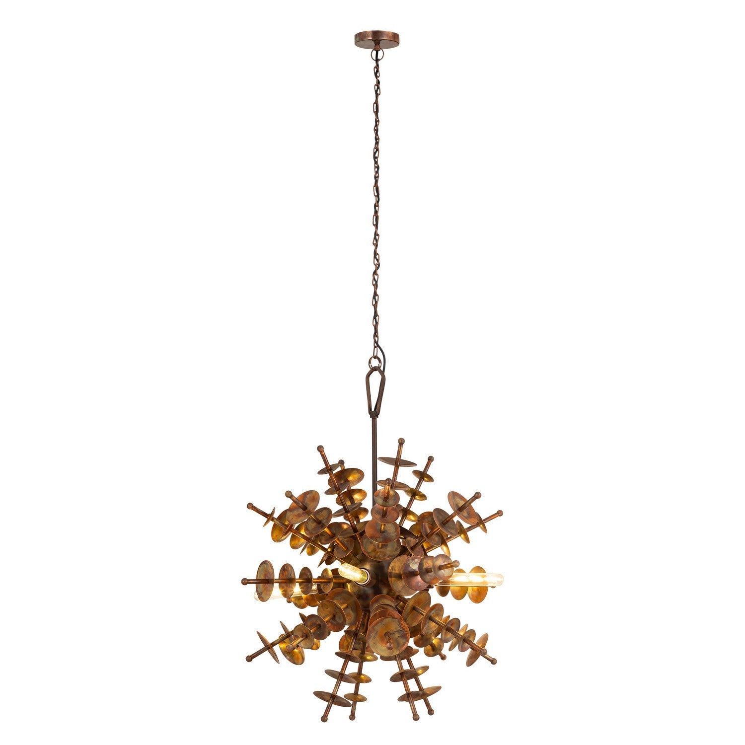 ELK Home - H0808-7579 - Four Light Pendant - Sigma - Autumn Brass