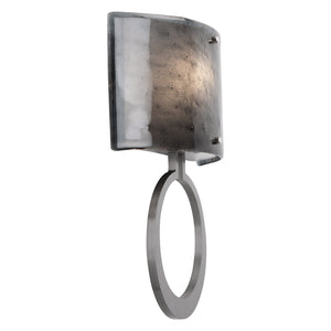 Hammerton Studio - CSB0033-0E-CS-SG-E2 - One Light Wall Sconce - Carlyle - Classic Silver