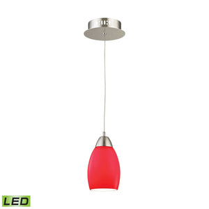 ELK Home - LCA201-11-16M - LED Mini Pendant - Buro - Satin Nickel