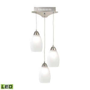 ELK Home - LCA203-10-16M - LED Mini Pendant - Buro - Satin Nickel