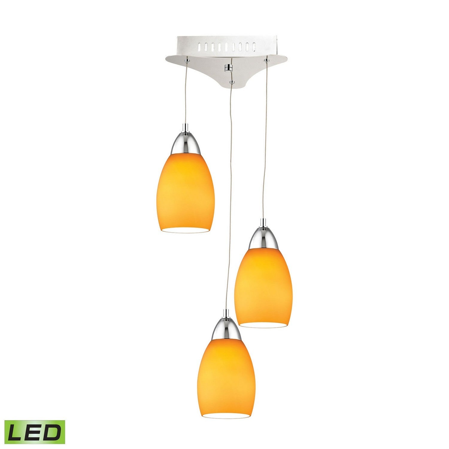 ELK Home - LCA203-8-15 - LED Mini Pendant - Buro - Chrome