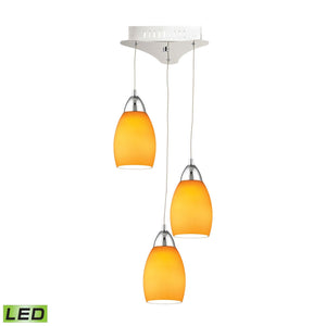 ELK Home - LCA203-8-15 - LED Mini Pendant - Buro - Chrome