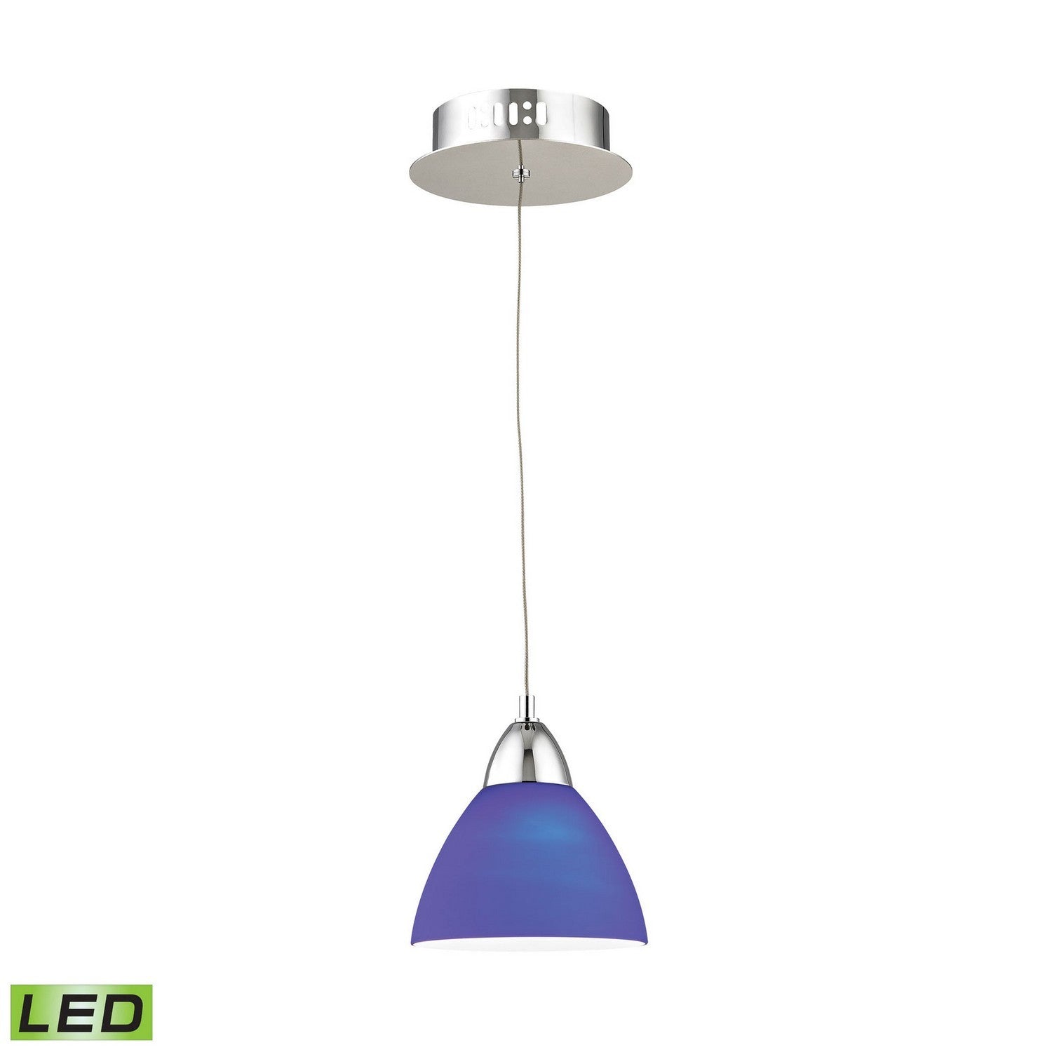 ELK Home - LCA301-7-15 - LED Mini Pendant - Piatto - Chrome