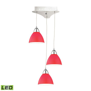 ELK Home - LCA303-11-15 - LED Mini Pendant - Piatto - Chrome