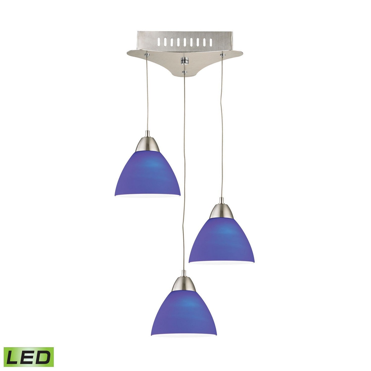 ELK Home - LCA303-7-16M - LED Mini Pendant - Piatto - Satin Nickel