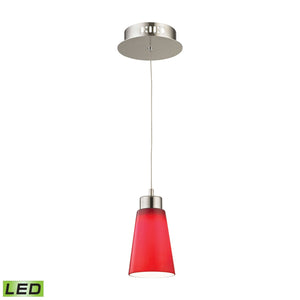 ELK Home - LCA501-11-16M - LED Mini Pendant - Coppa - Satin Nickel