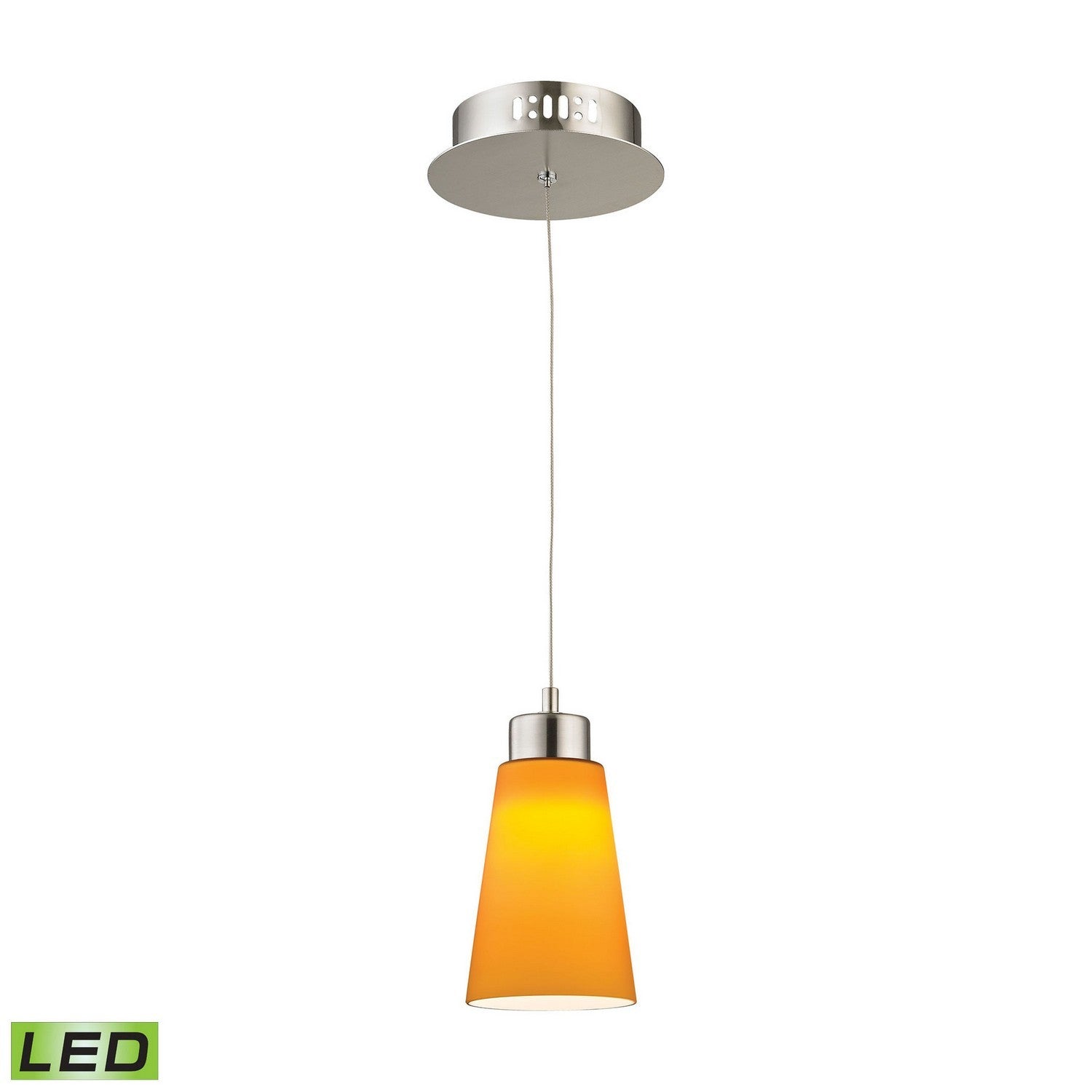 ELK Home - LCA501-8-16M - LED Mini Pendant - Coppa - Satin Nickel