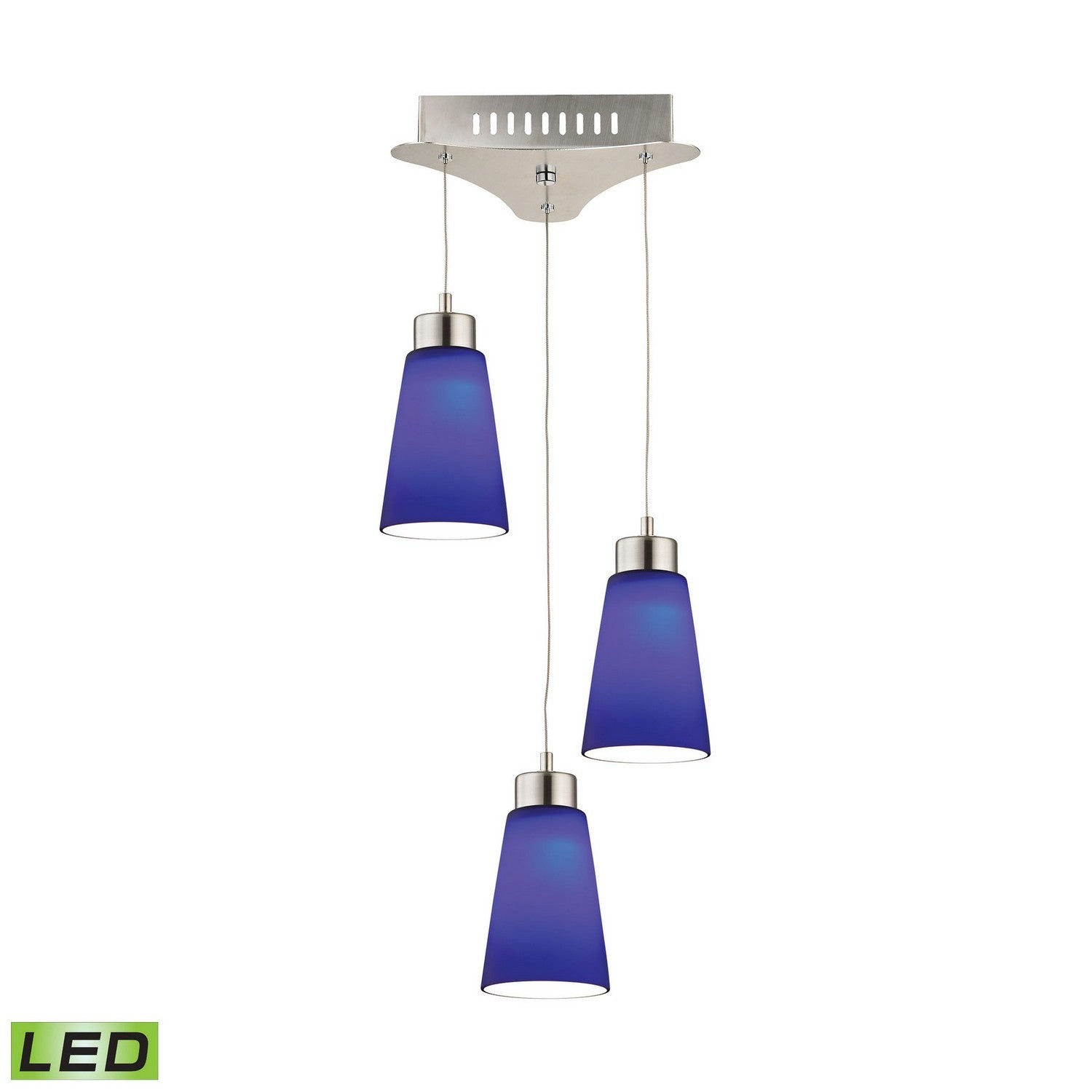 ELK Home - LCA503-7-16M - LED Mini Pendant - Coppa - Satin Nickel