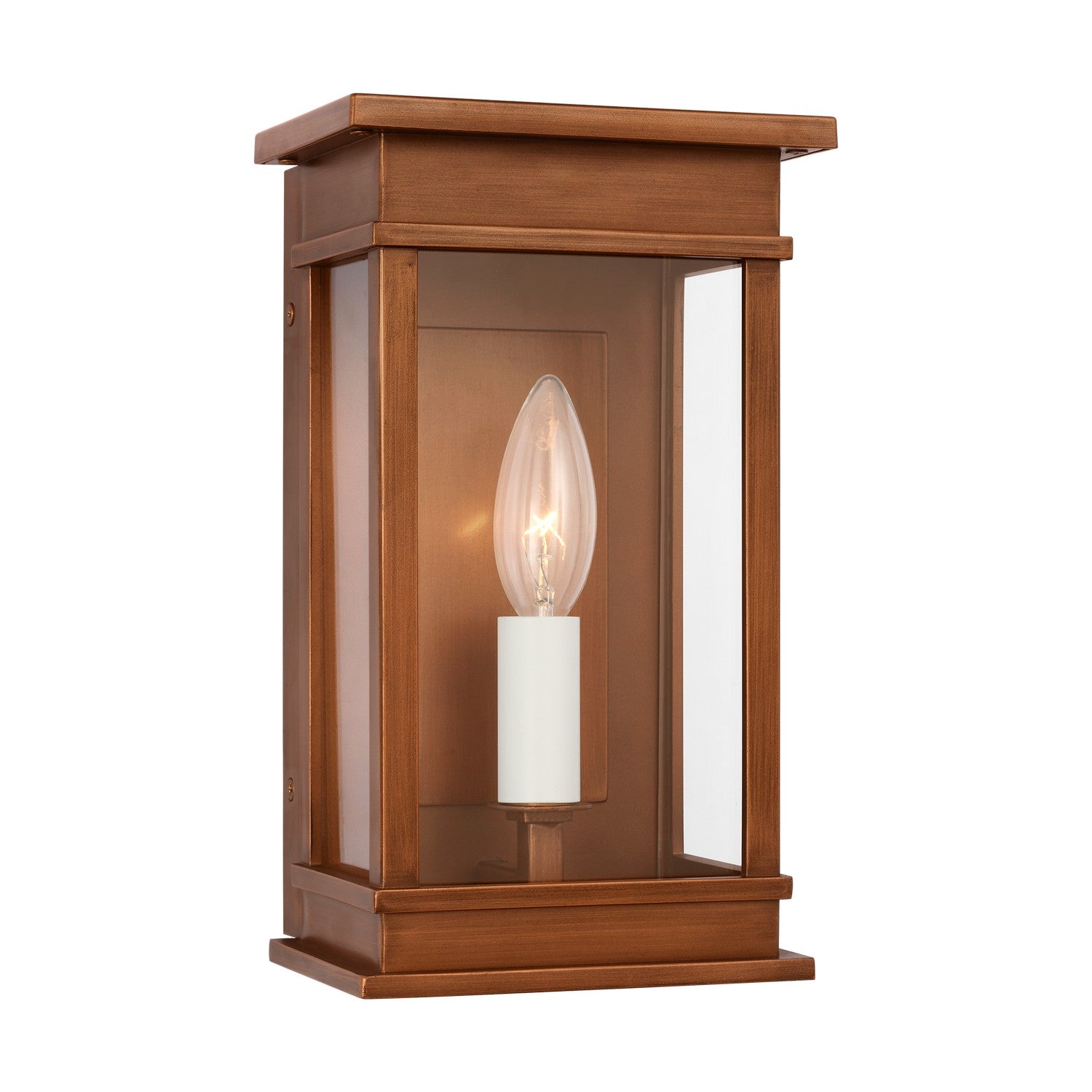 Visual Comfort Studio - CO1511NCP - One Light Wall Lantern - Cupertino - Natural Copper