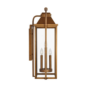 Visual Comfort Studio - OL13202NCP - Four Light Wall Lantern - Wellsworth - Natural Copper