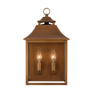 Visual Comfort Studio - OL14400NCP - Two Light Wall Lantern - Galena - Natural Copper