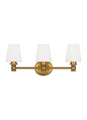 Visual Comfort Studio - VS22103BBS - Three Light Vanity - Xavierre - Burnished Brass