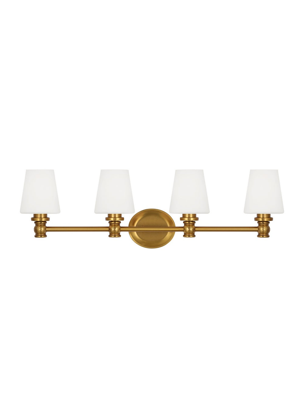 Visual Comfort Studio - VS22104BBS - Four Light Vanity - Xavierre - Burnished Brass