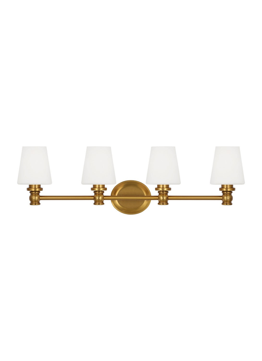 Visual Comfort Studio - VS22104BBS - Four Light Vanity - Xavierre - Burnished Brass