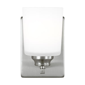 Generation Lighting. - 4120901-962 - One Light Wall / Bath Sconce - Vinton - Brushed Nickel