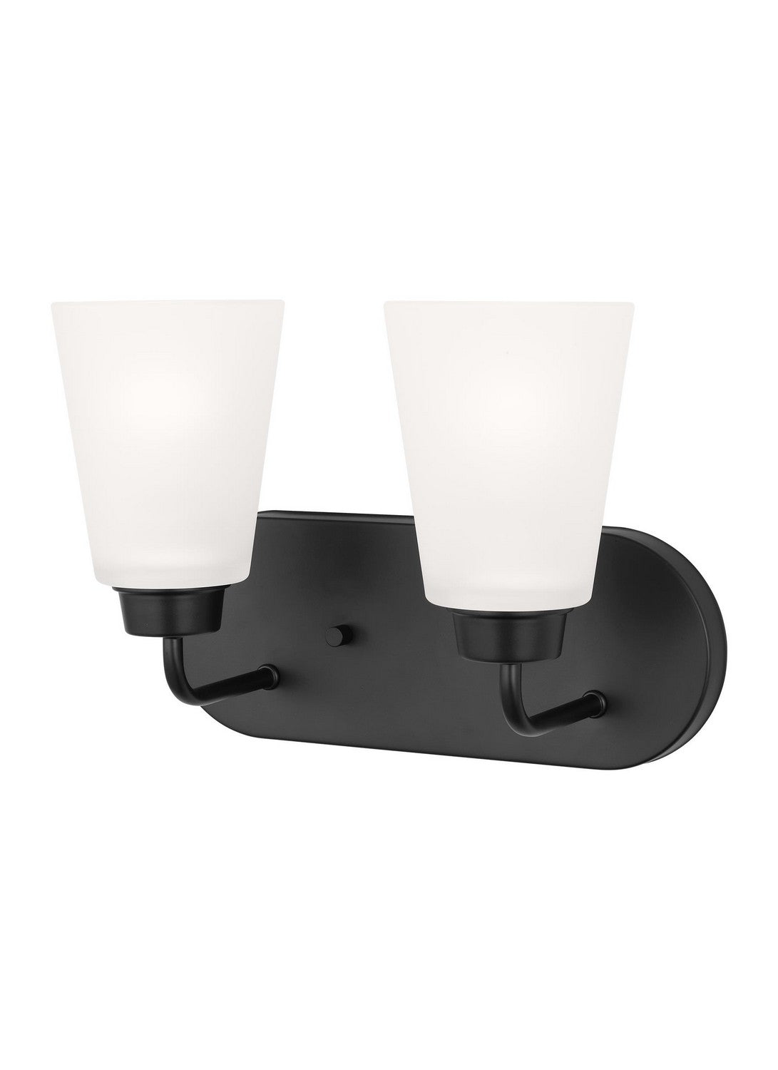 Generation Lighting. - 4415202EN3-112 - Two Light Wall / Bath - Kerrville - Midnight Black