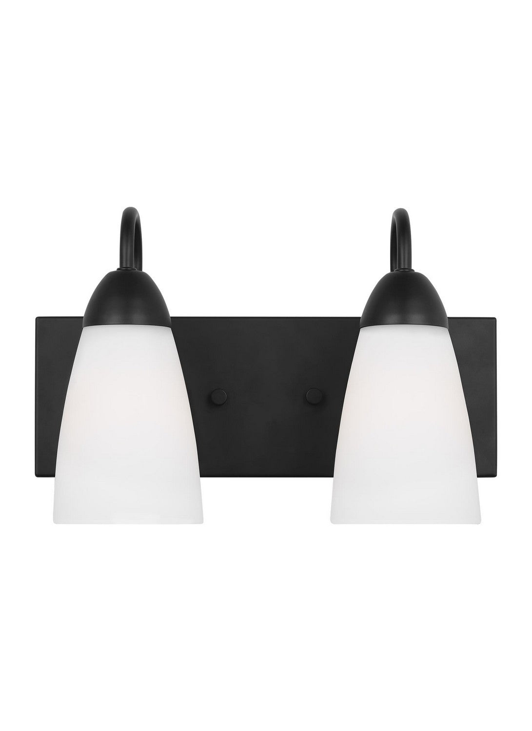 Generation Lighting. - 4420202EN3-112 - Two Light Wall / Bath - Seville - Midnight Black