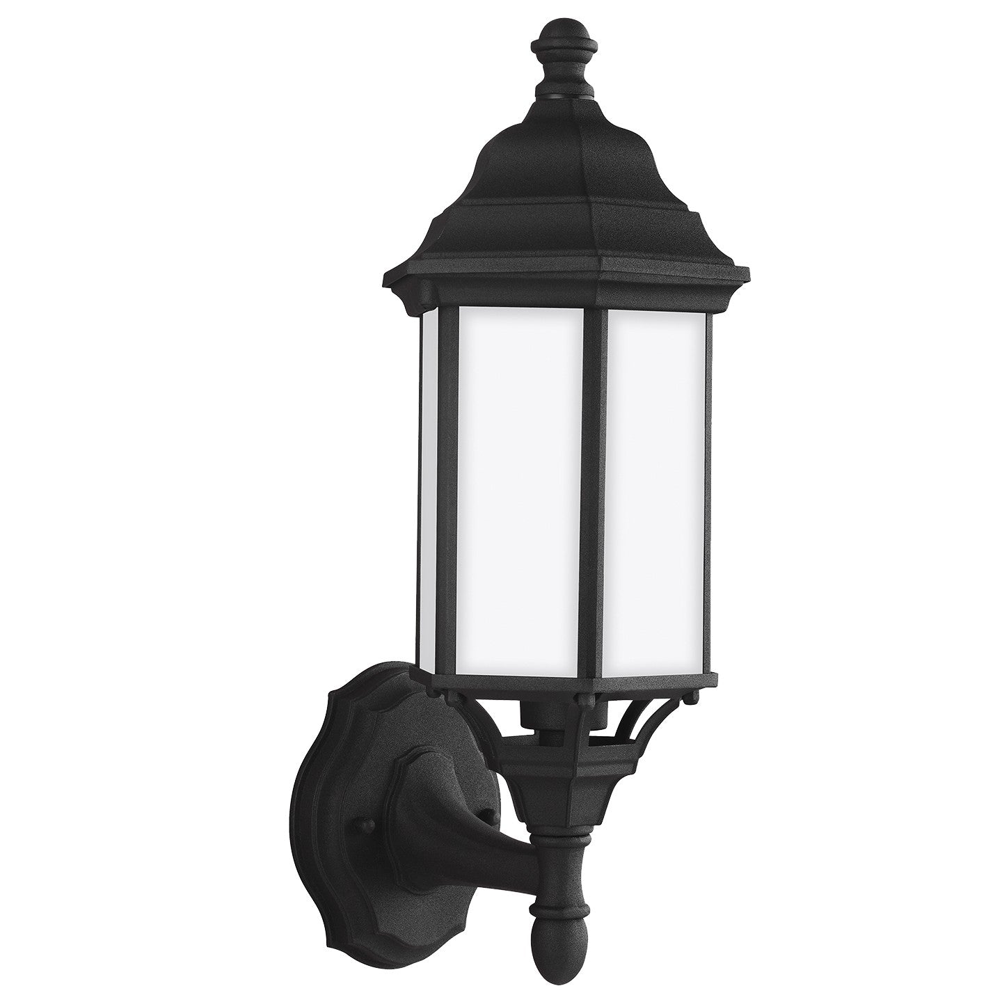 Generation Lighting. - 8538751EN3-12 - One Light Outdoor Wall Lantern - Sevier - Black