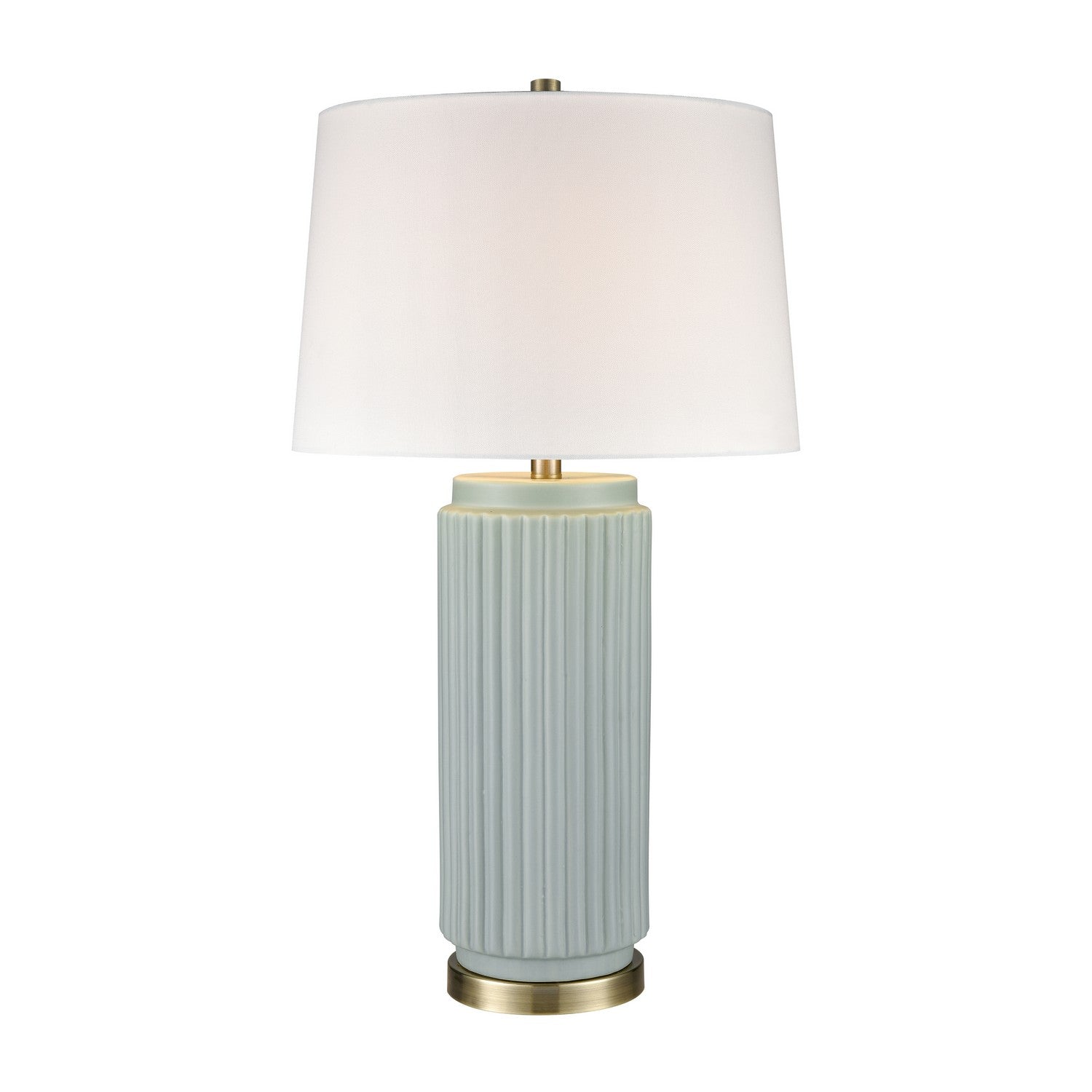 ELK Home - S0019-10294 - One Light Table Lamp - Knox - Light Blue Glazed