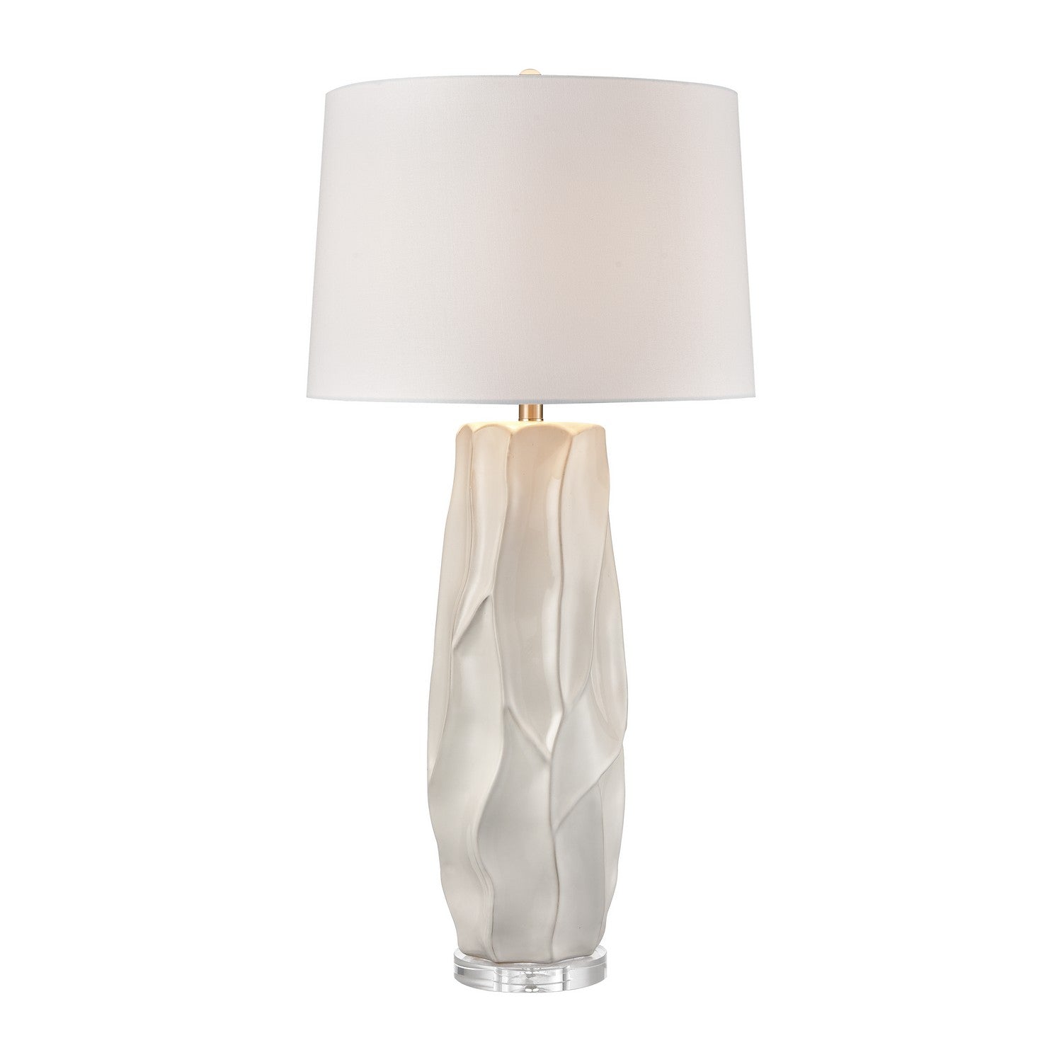 ELK Home - S0019-10314 - One Light Table Lamp - Parker - Gloss White