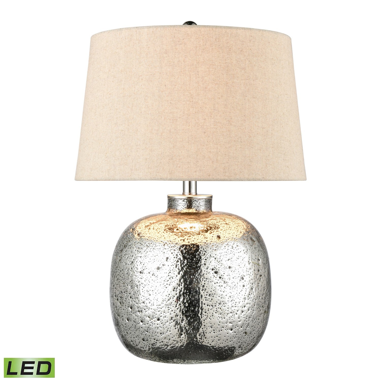 ELK Home - S0019-7980-LED - LED Table Lamp - Cicely - Silver Mercury