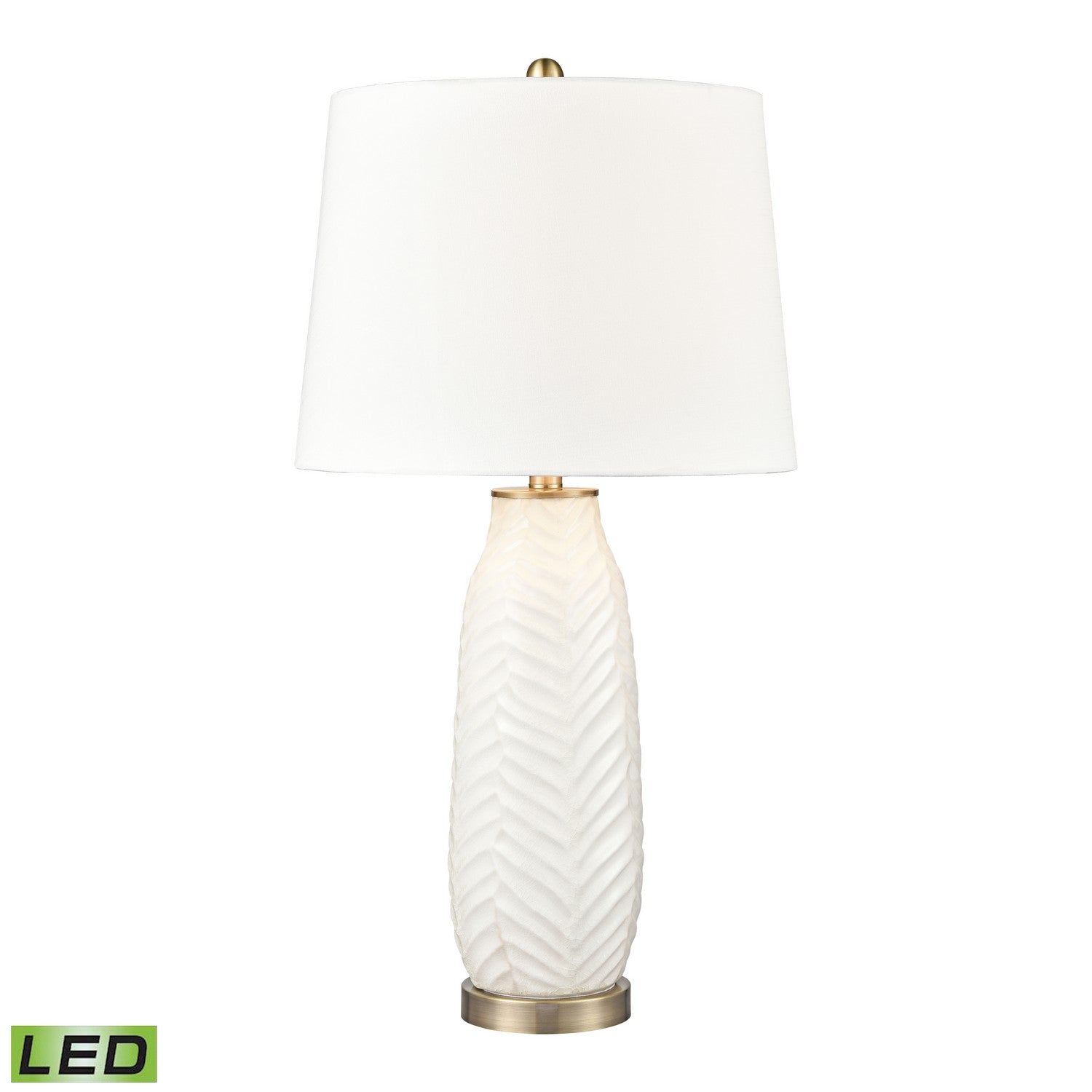 ELK Home - S0019-8034-LED - LED Table Lamp - Bynum - White