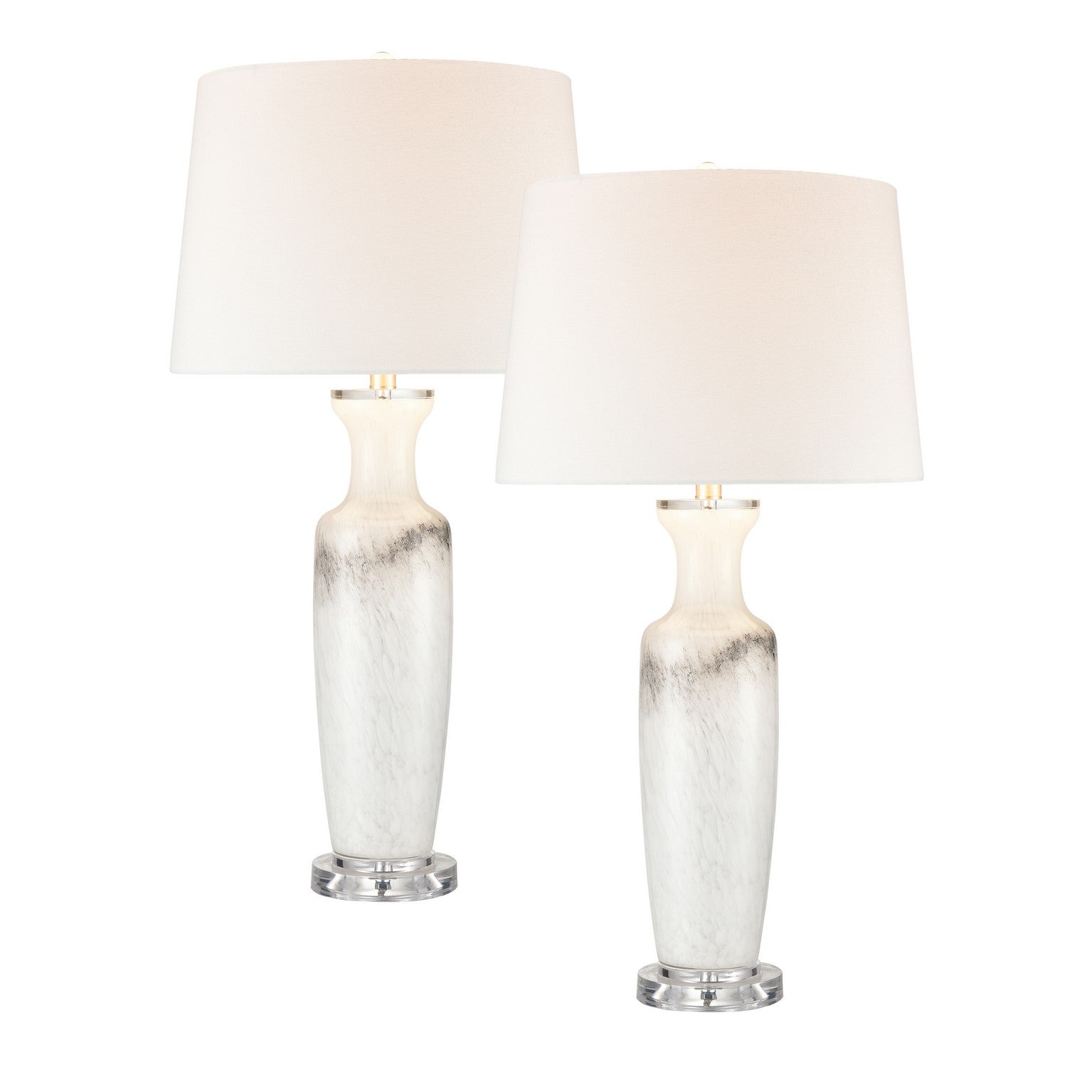 ELK Home - S0019-8041/S2 - One Light Table Lamp - Abilene - White