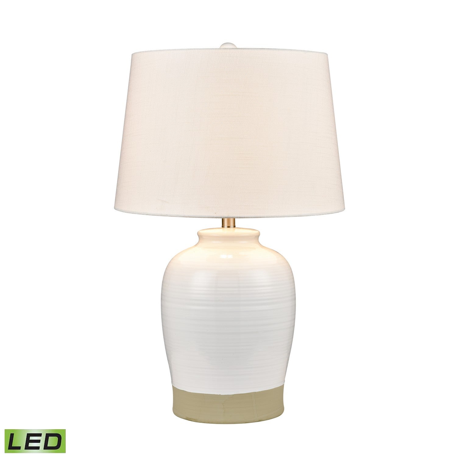 ELK Home - S0019-9468-LED - LED Table Lamp - Peli - White