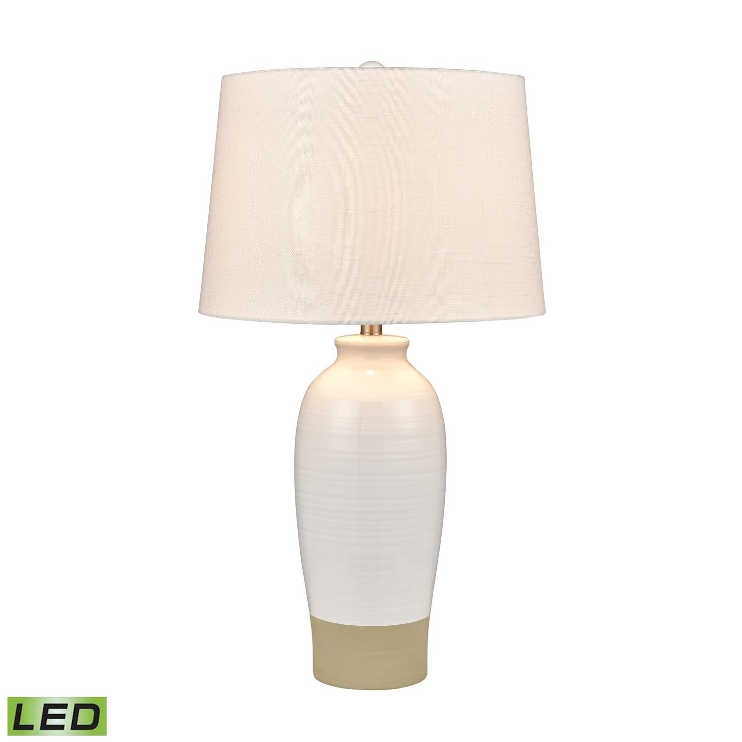 ELK Home - S0019-9469-LED - LED Table Lamp - Peli - White