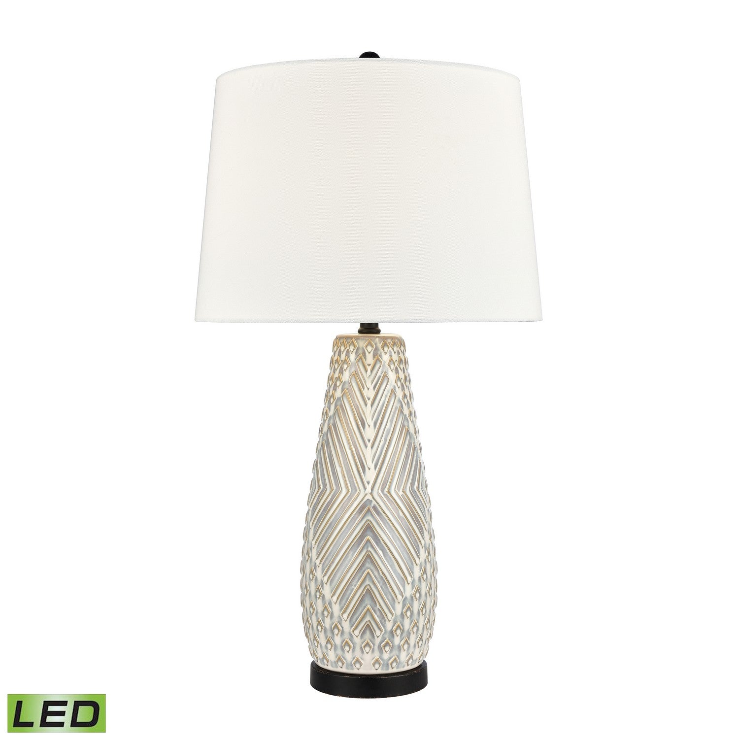 ELK Home - S0019-9491-LED - LED Table Lamp - Whitland - Gray Glazed