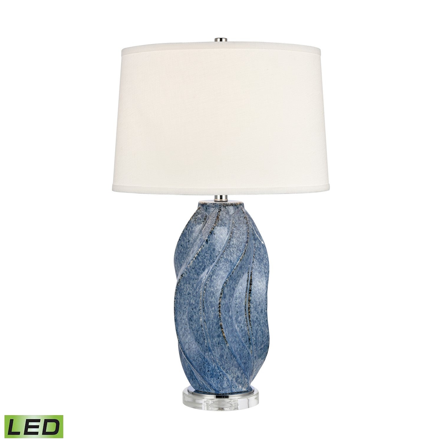 ELK Home - S0019-9538-LED - LED Table Lamp - Blue Swell - Blue