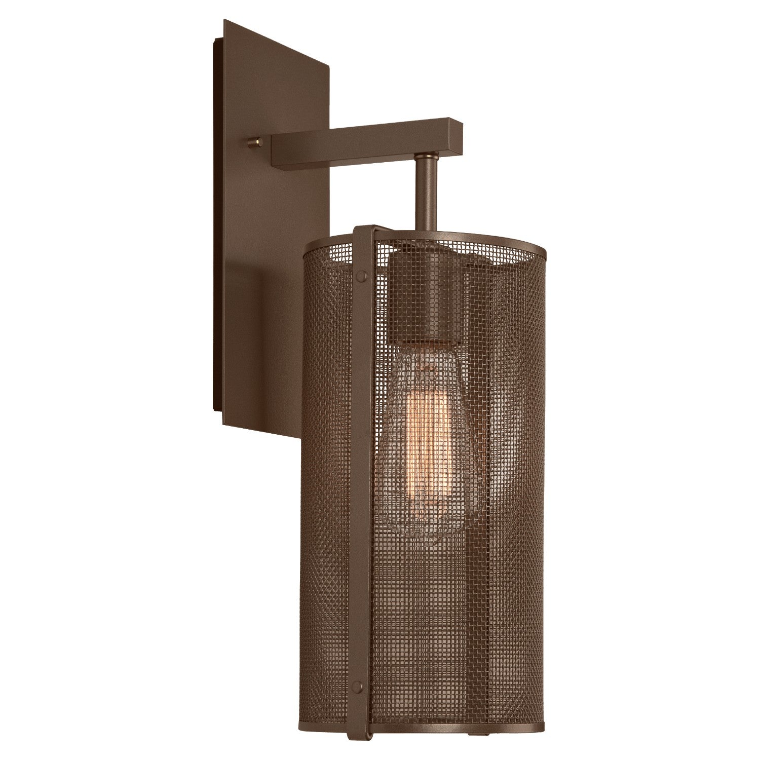 Hammerton Studio - IDB0019-11-FB-0-E2 - Wall Sconce - Uptown Mesh - Flat Bronze