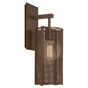 Hammerton Studio - IDB0019-11-FB-0-E2 - Wall Sconce - Uptown Mesh - Flat Bronze