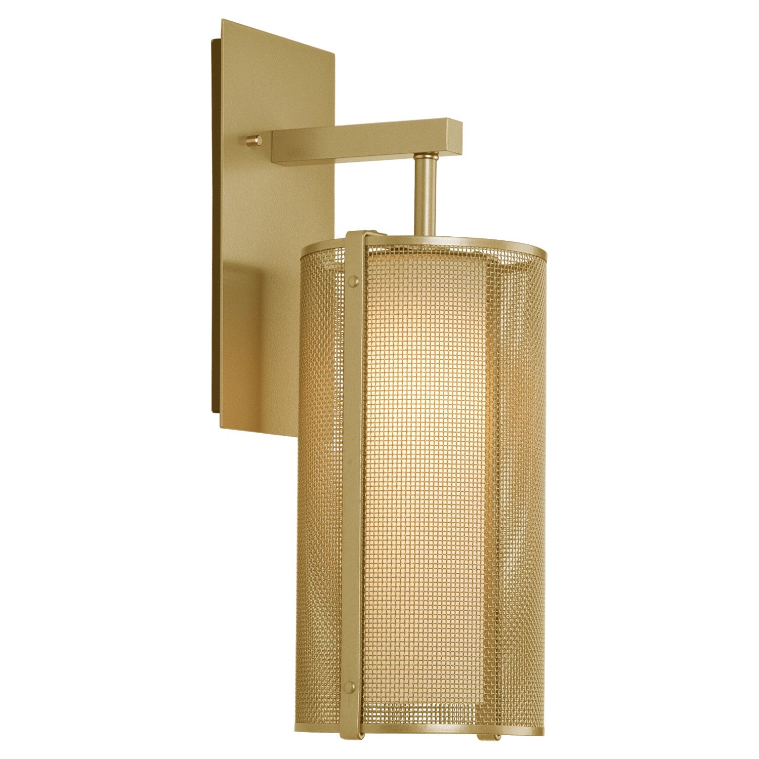 Hammerton Studio - IDB0019-11-GB-F-E2 - Wall Sconce - Uptown Mesh - Gilded Brass
