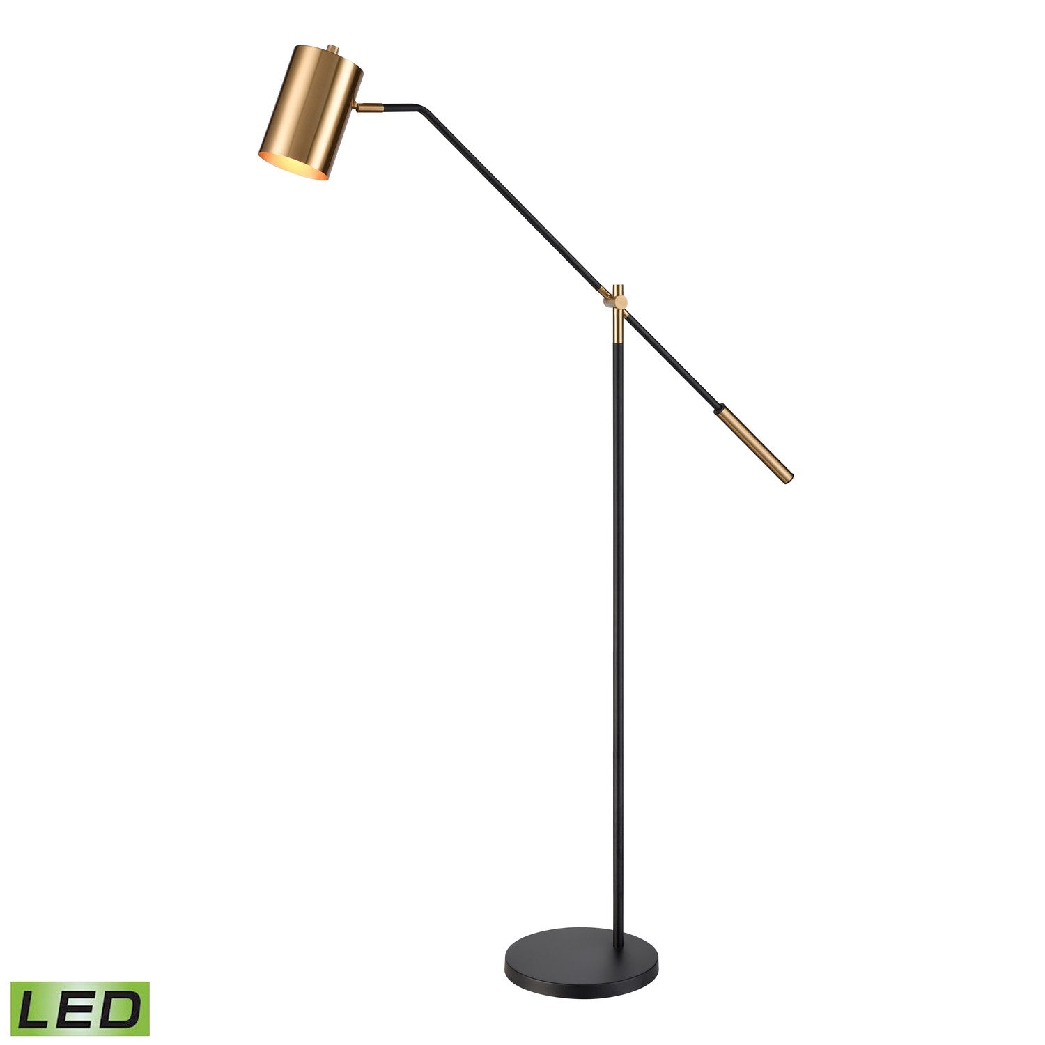 ELK Home - S0019-9565-LED - LED Floor Lamp - Oliver Avenue - Matte Black