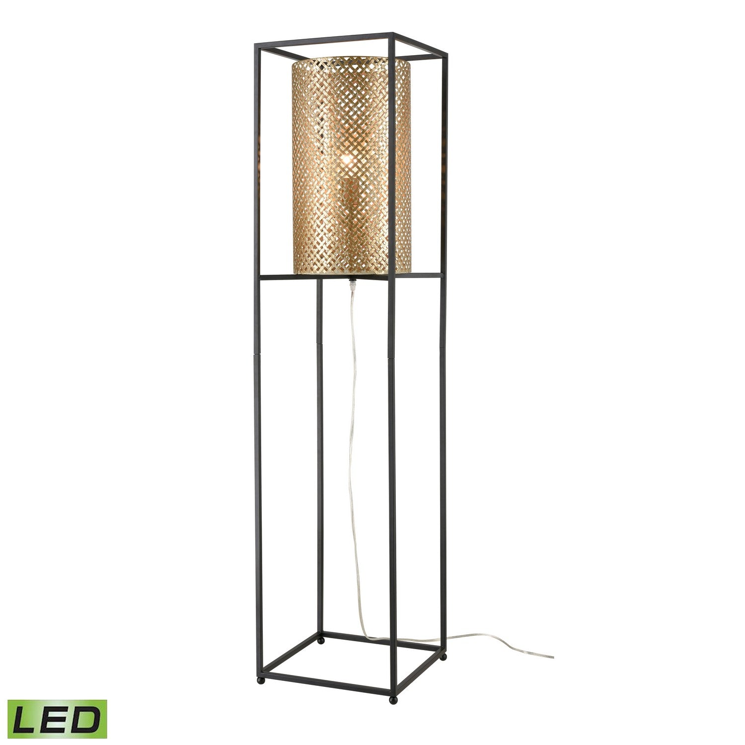 ELK Home - S019-7276-LED - LED Floor Lamp - Gavia - Antique Gold