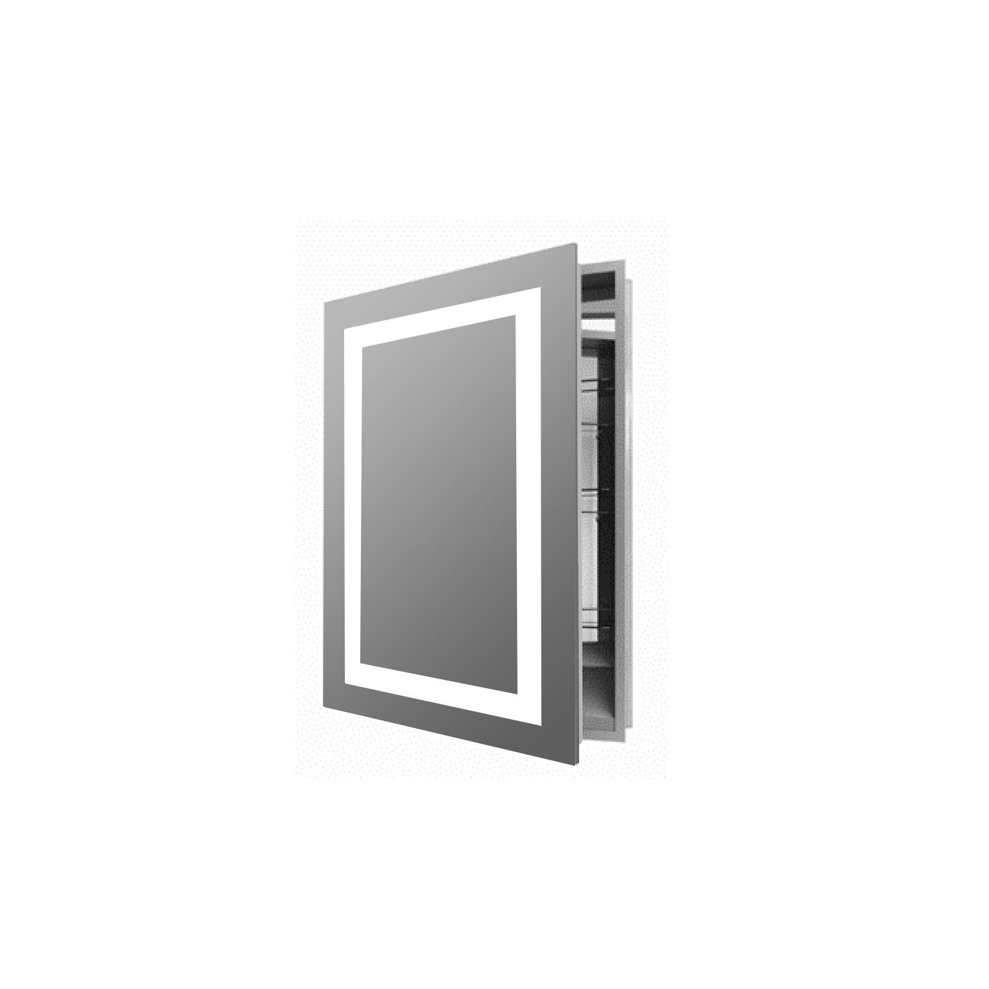 Electric Mirror - AMB-2330-LT - Mirrored Cabinet - Ambiance