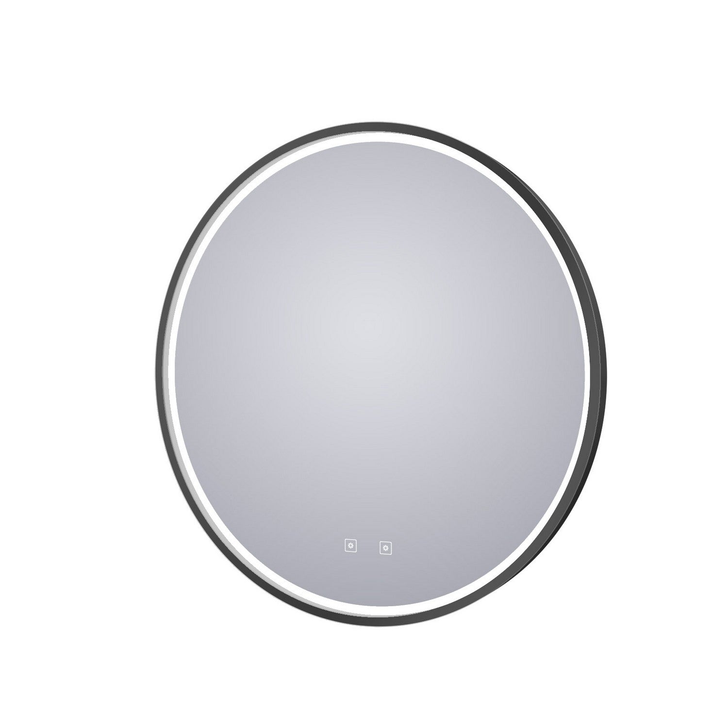 Electric Mirror - BRI-30-BK05 - LED Lighted Mirror - Brilliance - Matte Black