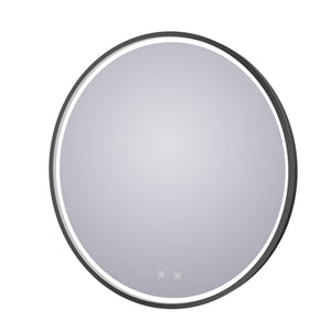 Electric Mirror - BRI-36-BK05 - LED Lighted Mirror - Brilliance - Matte Black