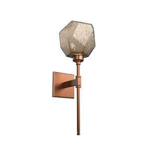 Hammerton Studio - IDB0039-08-BB-B-L1 - LED Wall Sconce - Gem - Burnished Bronze