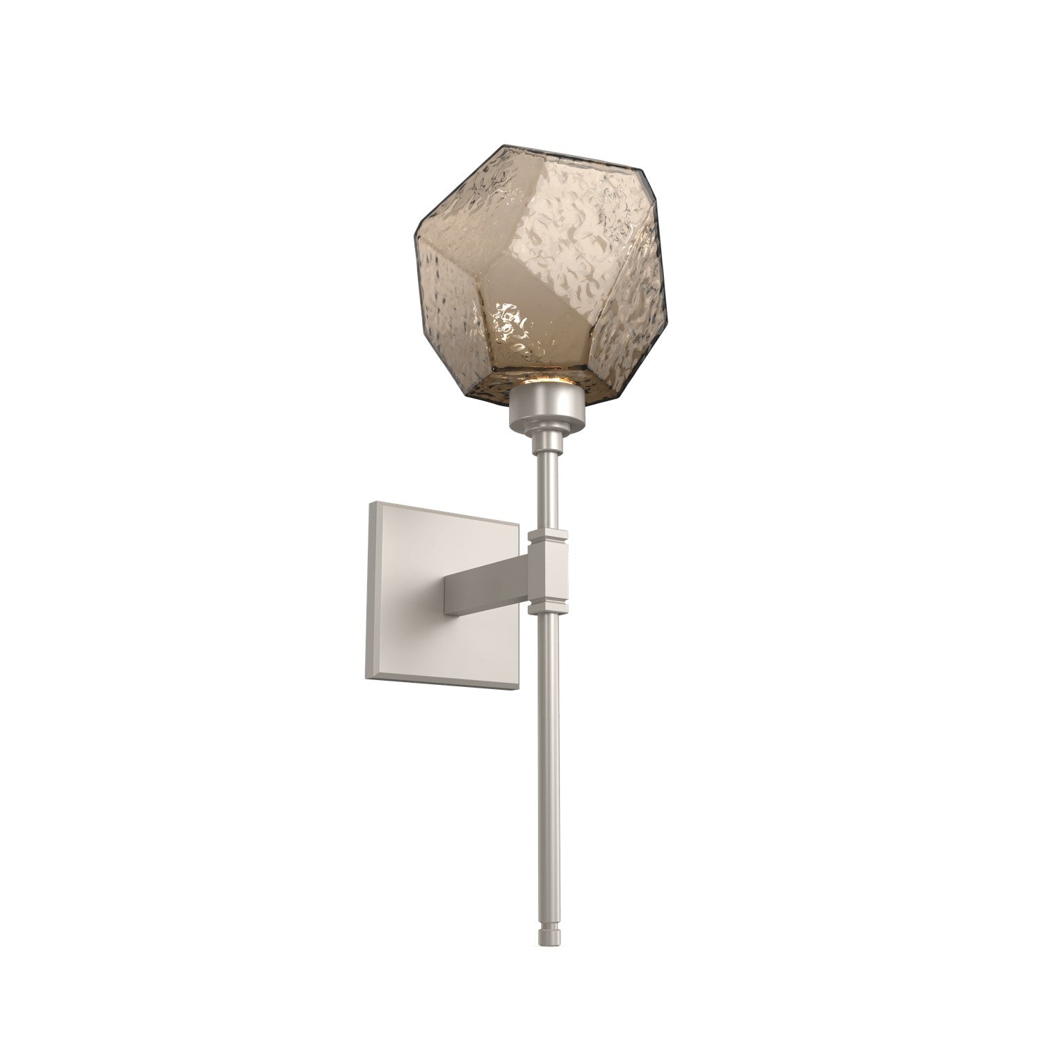 Hammerton Studio - IDB0039-08-BS-B-L3 - LED Wall Sconce - Gem - Beige Silver