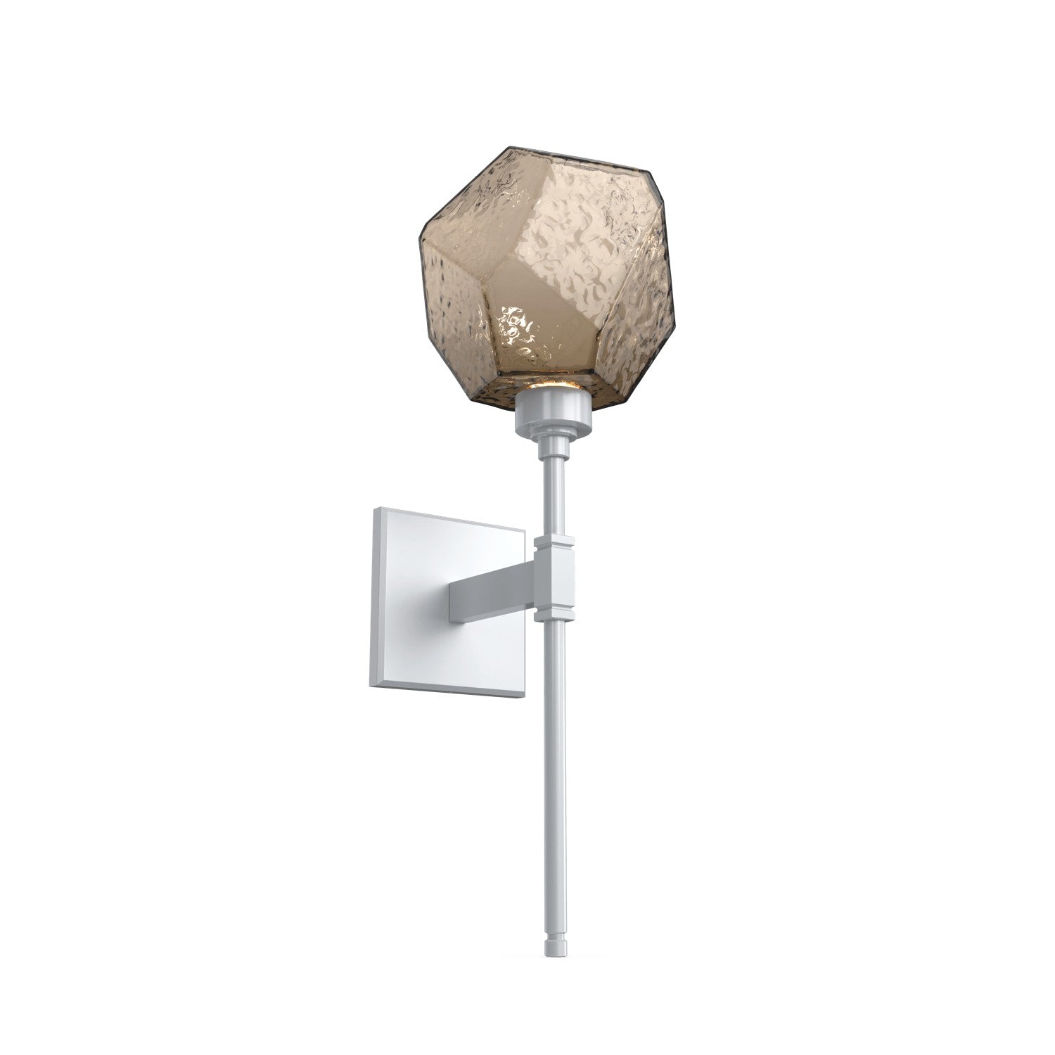 Hammerton Studio - IDB0039-08-CS-B-L3 - LED Wall Sconce - Gem - Classic Silver