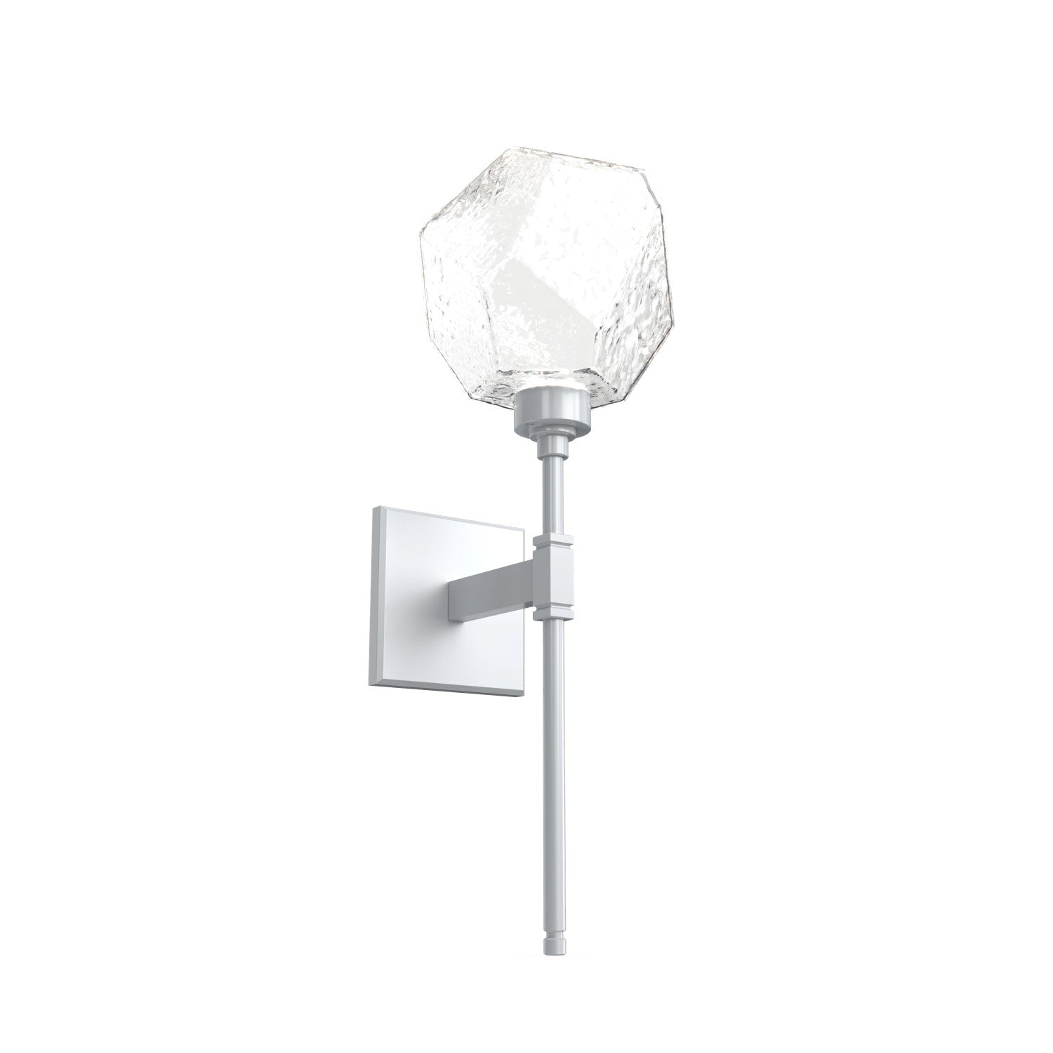 Hammerton Studio - IDB0039-08-CS-C-L1 - LED Wall Sconce - Gem - Classic Silver