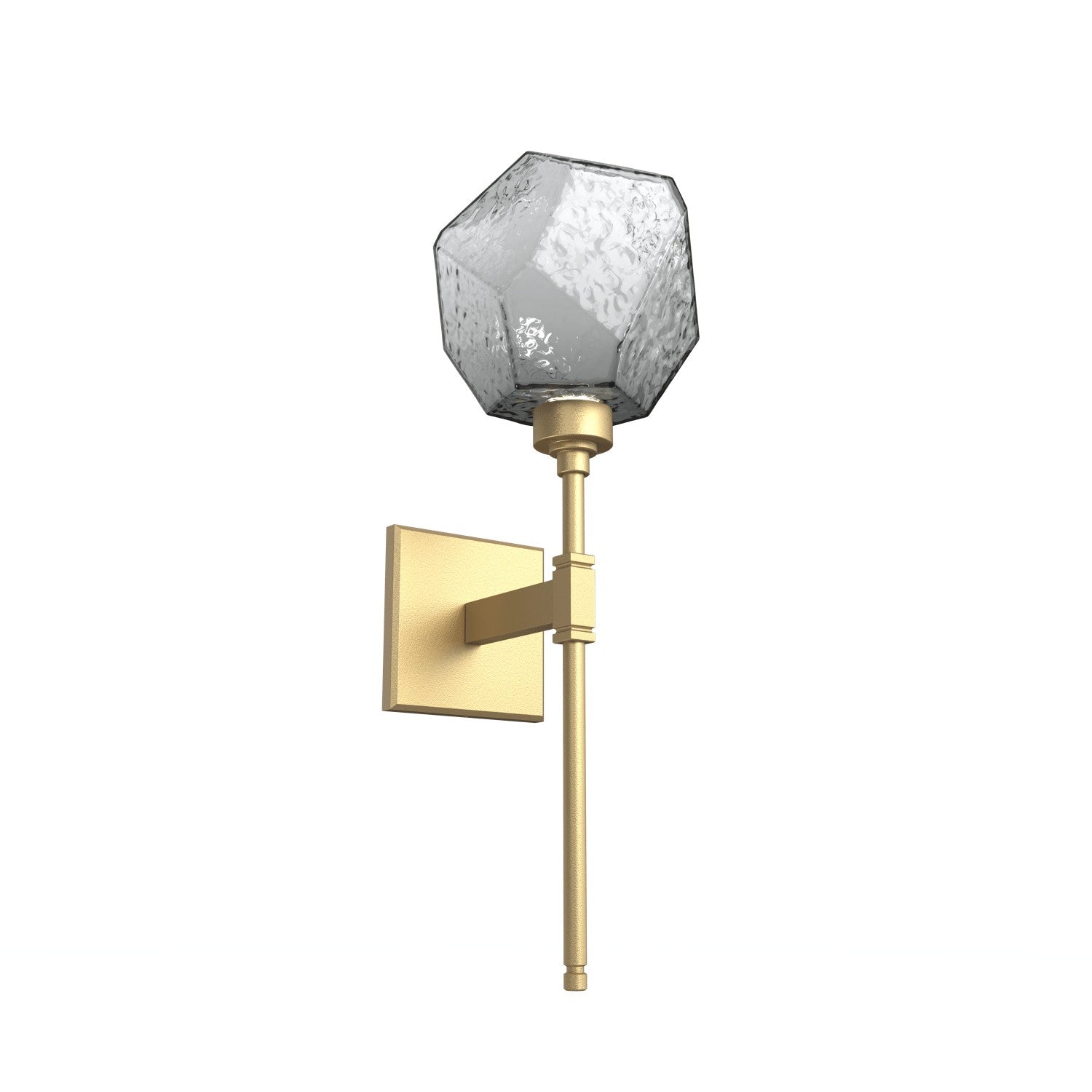 Hammerton Studio - IDB0039-08-GB-S-L3 - LED Wall Sconce - Gem - Gilded Brass