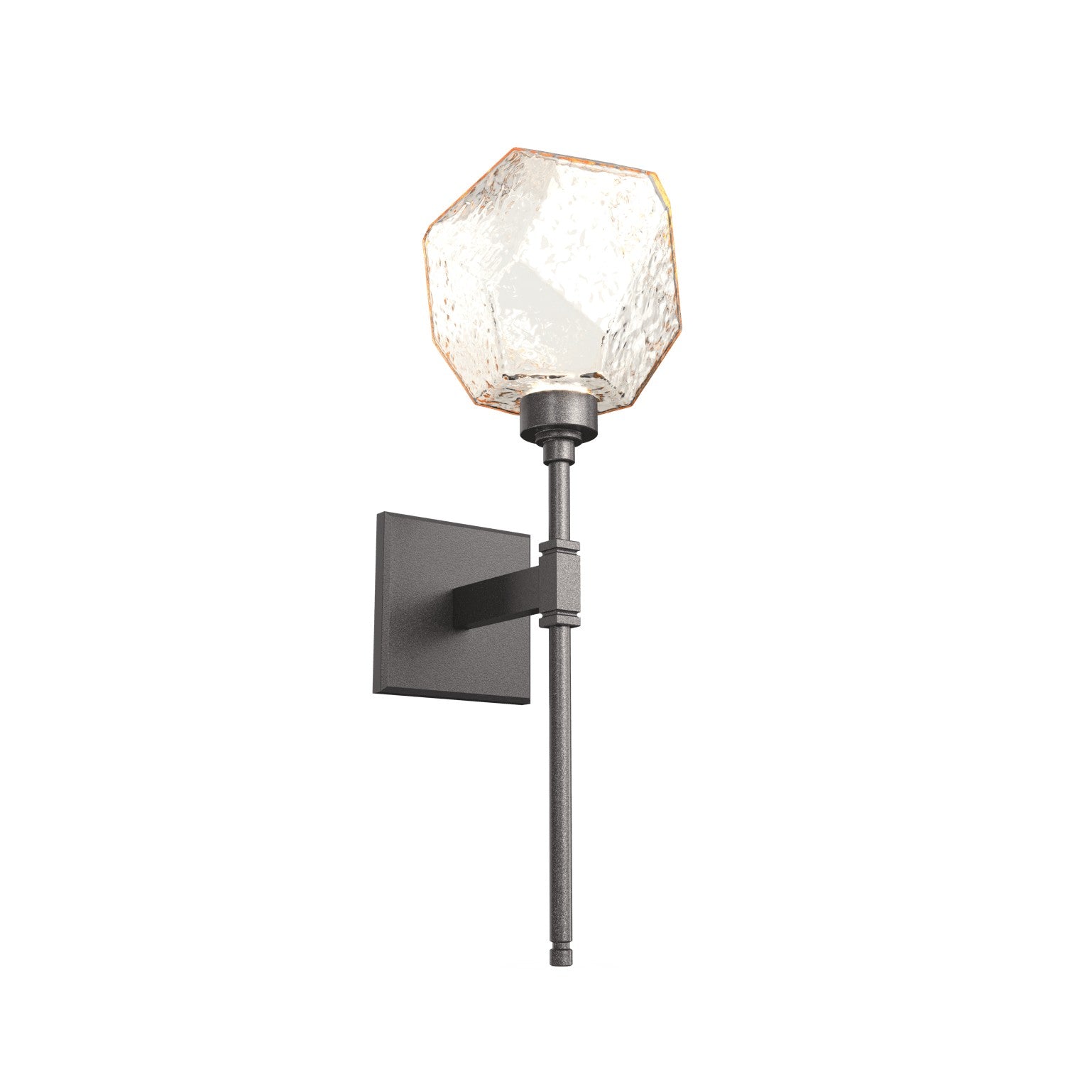 Hammerton Studio - IDB0039-08-GP-A-L1 - LED Wall Sconce - Gem - Graphite